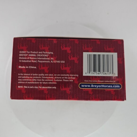 Breyer Retro Western Horse Ornament 700617 FURY PRANCER and Native American 2007 - Picture 4 of 9